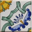 Giovanni De Maio Ceramica Artistica Vietrese 0000017759 Maria Teresa Decori 10*10 Podlahová dlaždice 10x10 cm, Itálie - fotografie 1 Giovanni De Maio Ceramica Artistica Vietrese 0000017759 Maria Teresa Decori 10*10 Podlahová dlaždice 10x10 cm, Itálie - fotografie 1