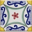 Giovanni De Maio Ceramica Artistica Vietrese 0000017868 Mirabella Decori 10*10 Floor tile 10x10 cm, Italy - photo 1