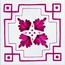 Giovanni De Maio Ceramica Artistica Vietrese С000267540 Pizzo Antico Rosso Decori 20*20 Floor tile 20x20 cm, Italy - photo 1