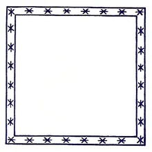 Giovanni De Maio Ceramica Artistica Vietrese С000247325 Giardino Blu Decori 20*20 Lattialaatta 20x20 cm, Italia - kuva 1 - kuva 1