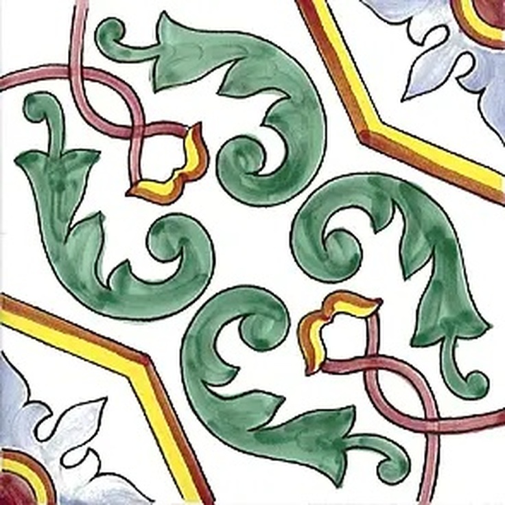 Giovanni De Maio Ceramica Artistica Vietrese С000058666 Assisi Decori 20*20 Floor tile 20x20 cm, Italy - photo 1 Giovanni De Maio Ceramica Artistica Vietrese С000058666 Assisi Decori 20*20 Floor tile 20x20 cm, Italy - photo 1