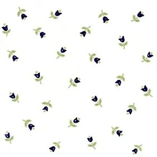 Giovanni De Maio Ceramica Artistica Vietrese 0000012819 Campanelle Blu Decori 20*20 Lattialaatta 20x20 cm, Italia - kuva 1 - kuva 1
