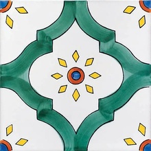 Giovanni De Maio Ceramica Artistica Vietrese С000003669 Sorrento Decori 20*20 Lattialaatta 20x20 cm, Italia - kuva 1 - kuva 1