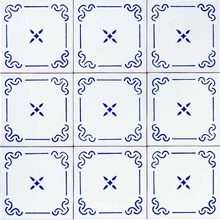 Giovanni De Maio Ceramica Artistica Vietrese С000272027 Sannini Blu Decori 10*10 Lattialaatta 10x10 cm, Italia - kuva 1 - kuva 1