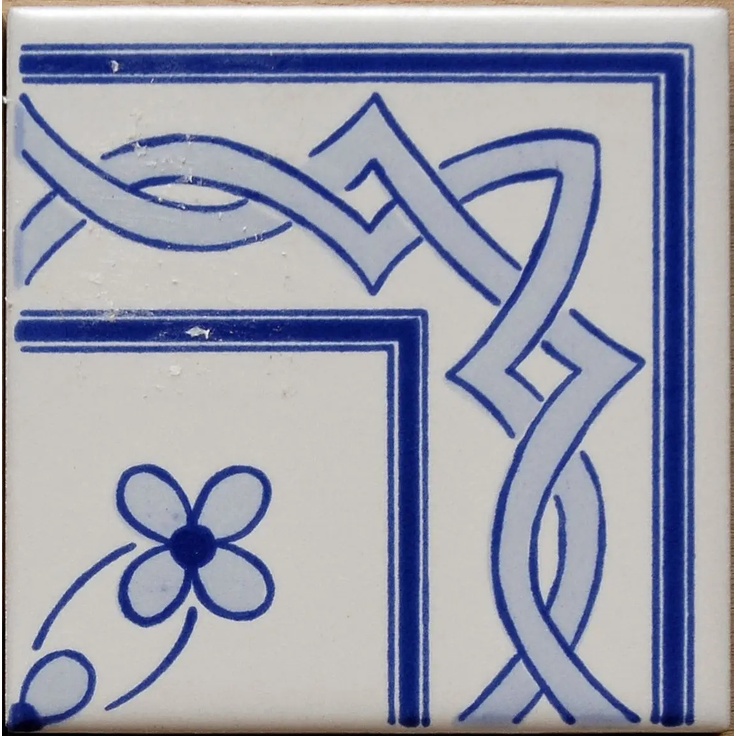 Giovanni De Maio Ceramica Artistica Vietrese С000016858 Milena Azzurro Terminale Angolo 10*10 Decor 10x10 cm, Italy - photo 1 Giovanni De Maio Ceramica Artistica Vietrese С000016858 Milena Azzurro Terminale Angolo 10*10 Decor 10x10 cm, Italy - photo 1