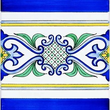 Giovanni De Maio Ceramica Artistica Vietrese С000018081 Monica Festoni 20*20 Sisustus 20x20 cm, Italia - kuva 1 - kuva 1