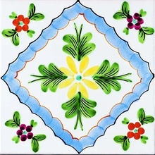 Giovanni De Maio Ceramica Artistica Vietrese С000209267 Primavera Decori 20*20 Lattialaatta 20x20 cm, Italia - kuva 1 - kuva 1