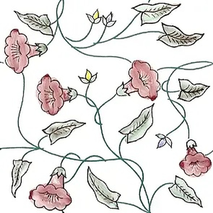 Giovanni De Maio Ceramica Artistica Vietrese 0000012680 Campanule Rosa Decori 20*20 Floor tile 20x20 cm, Italy - photo 1 Giovanni De Maio Ceramica Artistica Vietrese 0000012680 Campanule Rosa Decori 20*20 Floor tile 20x20 cm, Italy - photo 1