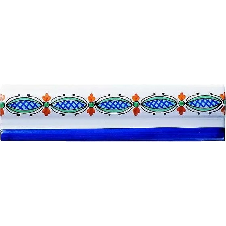 Giovanni De Maio Ceramica Artistica Vietrese С000016493 Salina Torcelli 5*20 Border 5x20 cm, Italy - photo 1 Giovanni De Maio Ceramica Artistica Vietrese С000016493 Salina Torcelli 5*20 Border 5x20 cm, Italy - photo 1