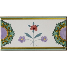 Giovanni De Maio Ceramica Artistica Vietrese 0000025582 Santa Lucia Listelli 10*20 Reuna 10x20 cm, Italia - kuva 1 - kuva 1