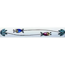 Giovanni De Maio Ceramica Artistica Vietrese С000004822 Tulipani Battiscopa 3*20 jalkalista 3x20 cm, Italia - kuva 1 - kuva 1
