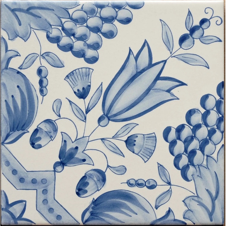 Giovanni De Maio Ceramica Artistica Vietrese С000002212 Gea Turchese Decori 20*20 Floor tile 20x20 cm, Italy - photo 1 Giovanni De Maio Ceramica Artistica Vietrese С000002212 Gea Turchese Decori 20*20 Floor tile 20x20 cm, Italy - photo 1