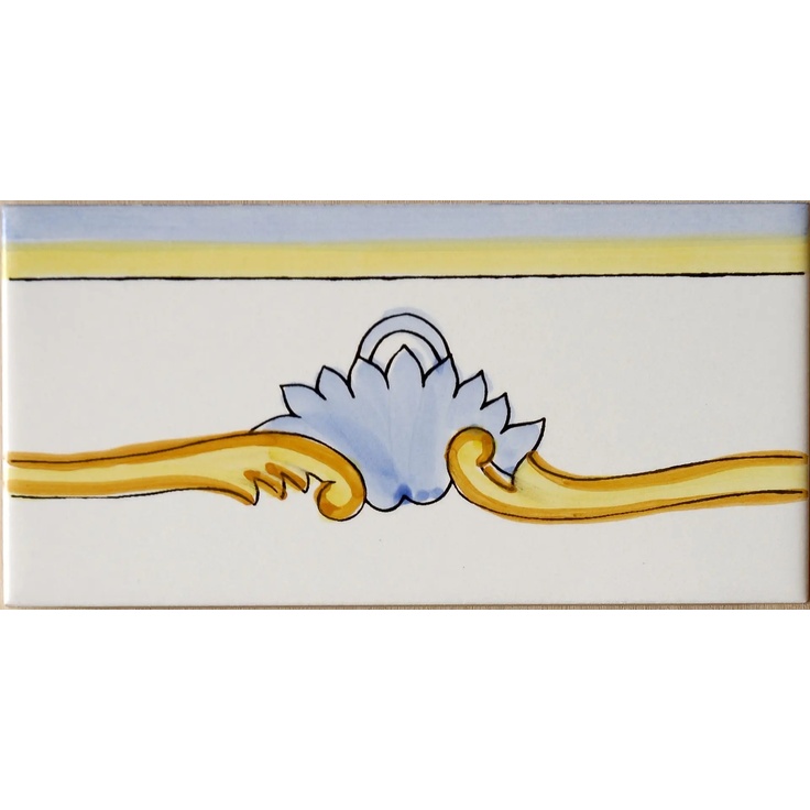 Giovanni De Maio Ceramica Artistica Vietrese С000051550 Valeria Listelli 10*20 Border 10x20 cm, Italy - photo 1 Giovanni De Maio Ceramica Artistica Vietrese С000051550 Valeria Listelli 10*20 Border 10x20 cm, Italy - photo 1