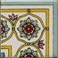 Giovanni De Maio Ceramica Artistica Vietrese 0000024058 Verdiana Angolo Festoni 20*20 Decor 20x20 cm, Italy - photo 1