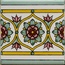 Giovanni De Maio Ceramica Artistica Vietrese 0000024060 Verdiana Festoni 20*20 Decor 20x20 cm, Italy - photo 1 Giovanni De Maio Ceramica Artistica Vietrese 0000024060 Verdiana Festoni 20*20 Decor 20x20 cm, Italy - photo 1