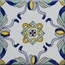 Giovanni De Maio Ceramica Artistica Vietrese 0000017537 Vesuvio Decori 20*20 Floor tile 20x20 cm, Italy - photo 1