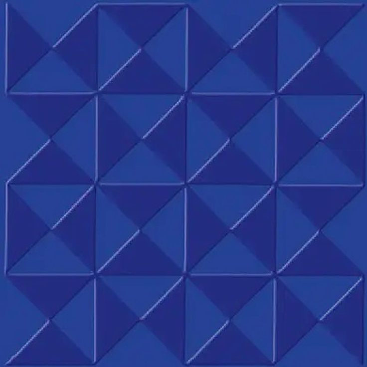 Giovanni De Maio I Chiaro Scuri С000246626 Cobalto Triangoli Decori_20*20 Floor tile 20x20 cm, Italy - photo 1 Giovanni De Maio I Chiaro Scuri С000246626 Cobalto Triangoli Decori_20*20 Floor tile 20x20 cm, Italy - photo 1