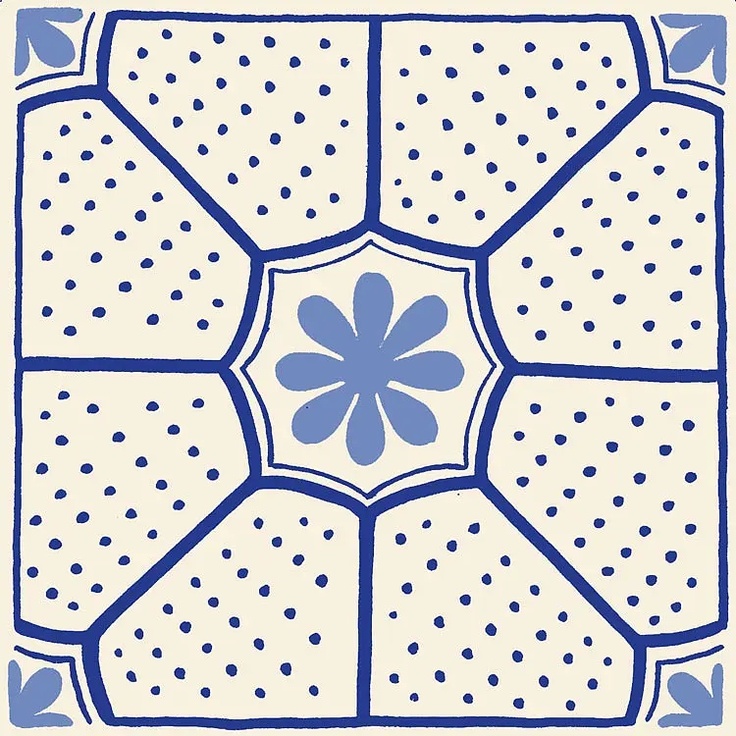 Giovanni De Maio Macrame С000266823 Decori Macrame Blu 17 Bodenfliese 20x20 cm, Italien - Foto 1 Giovanni De Maio Macrame С000266823 Decori Macrame Blu 17 Bodenfliese 20x20 cm, Italien - Foto 1