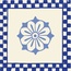 Giovanni De Maio Macrame С000266838 Decori Macrame Blu 9 Напольная плитка 20x20 см, Италия - фото 1