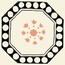 Giovanni De Maio Macrame С000266878 Decori Macrame Rosa Antico 21 Piastrella per pavimento 20x20 cm, Italia - foto 1