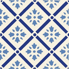 Giovanni De Maio Macrame С000266816 Decori Macrame Blu 10 Lattialaatta 20x20 cm, Italia - kuva 1 - kuva 1