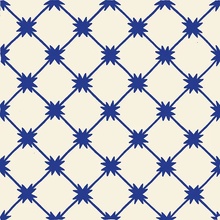 Giovanni De Maio Macrame С000266817 Decori Macrame Blu 11 Lattialaatta 20x20 cm, Italia - kuva 1 - kuva 1