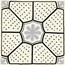 Giovanni De Maio Macrame С000266848 Decori Macrame Nero 17 Carreau de sol 20x20 cm, Italie - photo 1