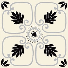 Giovanni De Maio Macrame С000266850 Decori Macrame Nero 19 Lattialaatta 20x20 cm, Italia - kuva 1 - kuva 1