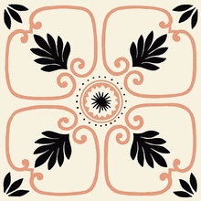 Giovanni De Maio Macrame С000266875 Decori Macrame Rosa Antico 19 Lattialaatta 20x20 cm, Italia - kuva 1 - kuva 1