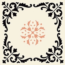 Giovanni De Maio Macrame С000266880 Decori Macrame Rosa Antico 23 Lattialaatta 20x20 cm, Italia - kuva 1 - kuva 1