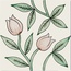 Giovanni De Maio Neo Romantico С000100868 RampicanteTortoraFondoBianco Floor tile 20x20 cm, Italy - photo 1 Giovanni De Maio Neo Romantico С000100868 RampicanteTortoraFondoBianco Floor tile 20x20 cm, Italy - photo 1