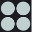 Giovanni De Maio Officina Delle Arti С000049489 Optical 2 BiancoFondoNero Floor tile 20x20 cm, Italy - photo 1