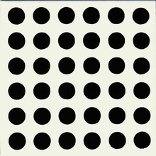 Giovanni De Maio Officina Delle Arti С000049491 Optical 6 NeroFondoBianco Gulvflise 20x20 cm, Italien - foto 1 - foto 1