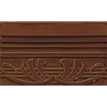 Grazia Epoque TED7 TERMINALE DECO DARK CARAMEL CR Rand 12x20 cm - foto 1 - foto 1