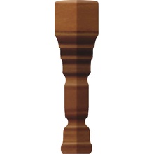 Grazia Epoque TEAD7 ANG.TERM. DECO DARK CARAMEL CR. Hoek 2x12 cm - foto 1 - foto 1
