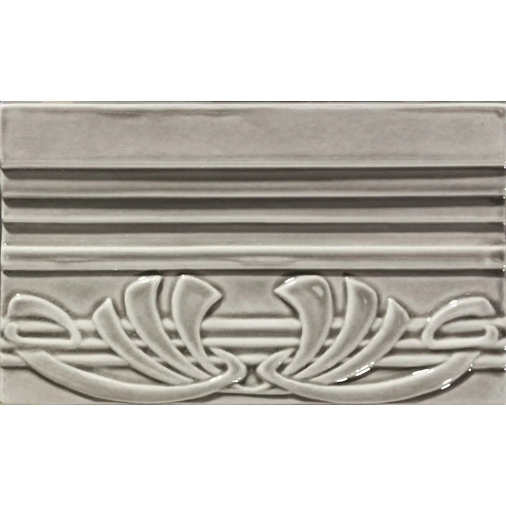 Grazia Epoque TED4 TERMINALE DECO DARK GREY CR Rand 12x20 cm - foto 1 Grazia Epoque TED4 TERMINALE DECO DARK GREY CR Rand 12x20 cm - foto 1