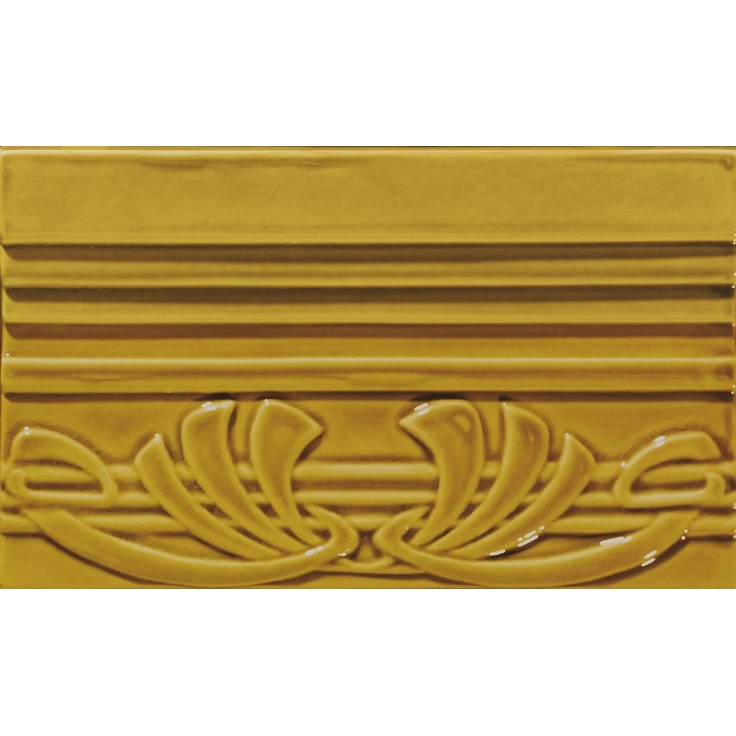 Grazia Epoque TED8 TERMINALE DECO DARK MUSTARD CR Rand 12x20 cm - foto 1 Grazia Epoque TED8 TERMINALE DECO DARK MUSTARD CR Rand 12x20 cm - foto 1