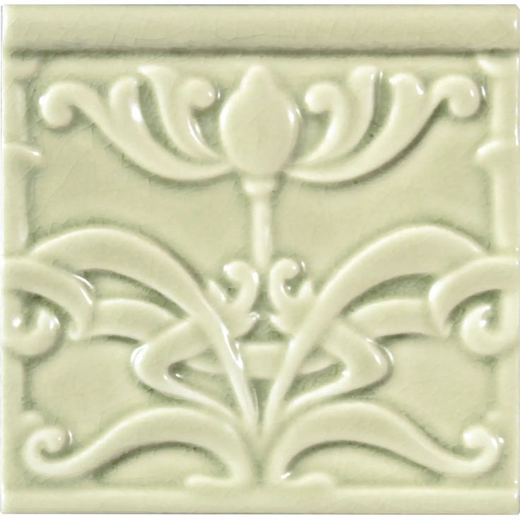 Grazia Essenze LIB08 Liberty Felce Craquele Décor 13x13 cm - photo 1 Grazia Essenze LIB08 Liberty Felce Craquele Décor 13x13 cm - photo 1