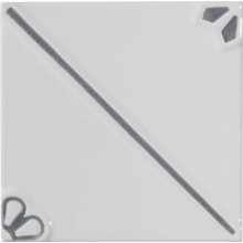 Grazia Formelle ANV5 ANVERSA ARGENTO wandtegel 13x13 cm - foto 1 - foto 1