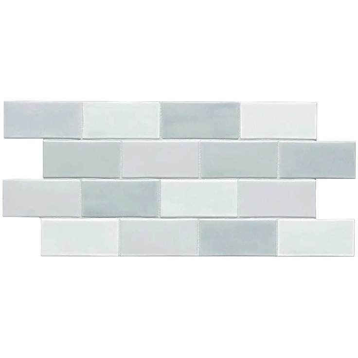 Grazia Melange MM3 Light Blue wandtegel 6,5x13 cm - foto 1 Grazia Melange MM3 Light Blue wandtegel 6,5x13 cm - foto 1