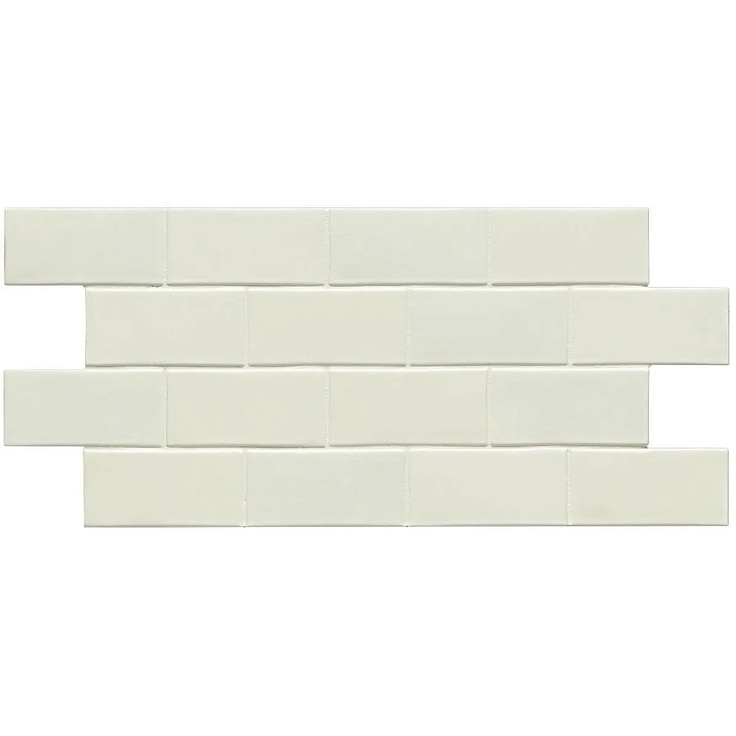 Grazia Melange MM1 Milk wandtegel 6,5x13 cm - foto 1 Grazia Melange MM1 Milk wandtegel 6,5x13 cm - foto 1