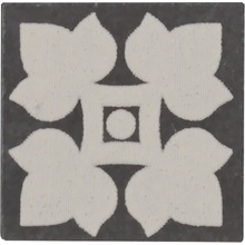 Grazia Old England OETDB1 TOZZ BLACK DOVER Decoratie 4x4 cm - foto 1 - foto 1