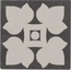 Grazia Old England OETDB1 TOZZ BLACK DOVER Decor 4x4 cm - photo 1 Grazia Old England OETDB1 TOZZ BLACK DOVER Decor 4x4 cm - photo 1