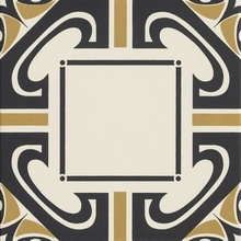 Ceramiche Grazia Althaus AHD52 Dresda Nero Ocra keramisch graniet 20x20 cm, Italië, steen  - foto 1 - foto 1