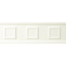Ceramiche Grazia Boiserie Origins П000022312 SQ01_SquareBiancoMatt Decoratie 6,5x20 cm, Italië - foto 1 - foto 1