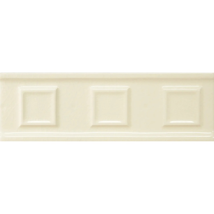 Ceramiche Grazia Boiserie Origins П000011554 SQ02_SquareBeigeCraquele Dekor 6,5x20 cm, Itálie, krakelování - fotografie 1 Ceramiche Grazia Boiserie Origins П000011554 SQ02_SquareBeigeCraquele Dekor 6,5x20 cm, Itálie, krakelování - fotografie 1