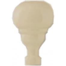 Ceramiche Grazia Boiserie TOA07 Angoli Esterno Parete Toro Caffe Speciaal element 3x6 cm, Italië - foto 1 - foto 1