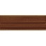 Ceramiche Grazia Epoque С000220114 FIE7_6,5x20DARK CARAMEL CR Obrubník 6,5x20 cm, Itálie, krakelování - fotografie 1
