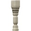 Ceramiche Grazia Epoque С000335467 TEAD4_ANG.TERM.DECO 12X2 GREY CR. Vinkel 2x12 cm, Italien, krakelering - foto 1