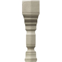 Ceramiche Grazia Epoque С000335467 TEAD4_ANG.TERM.DECO 12X2 GREY CR. Hoek 2x12 cm, Italië, craquelé - foto 1 - foto 1